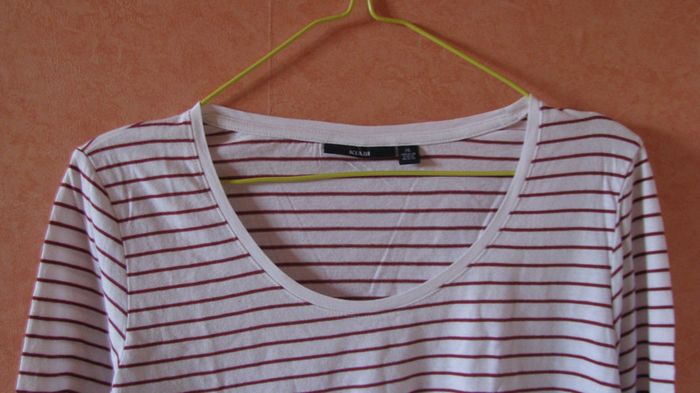 tee shirt rayé 44/46 - photo numéro 3