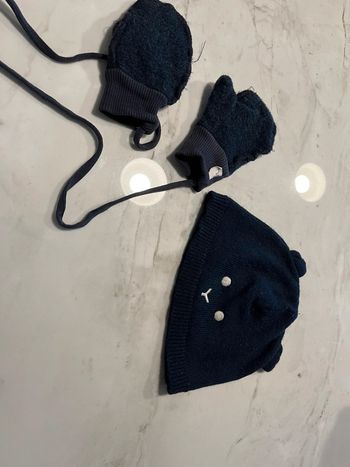 Bonnet tete ourson petit bateau