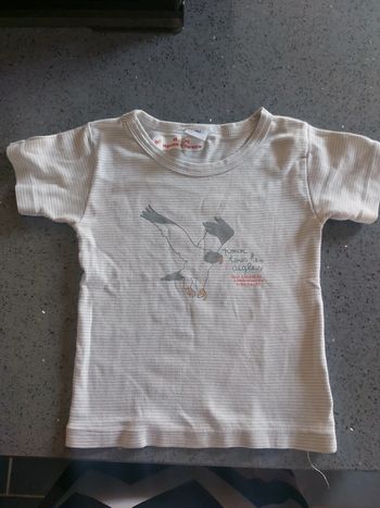 Maillot de corps rayé