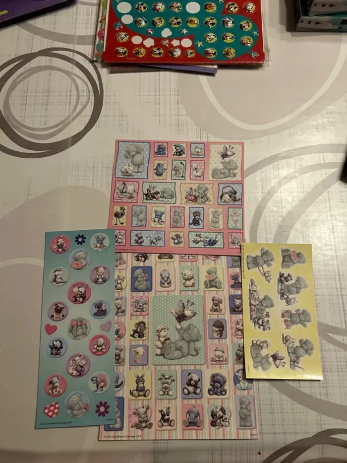 Lots de 6 planches stickers - photo numéro 6