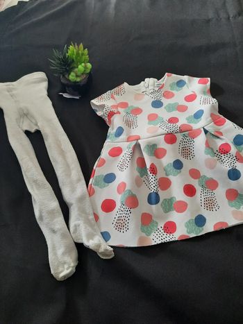 Robe 12mois et collant