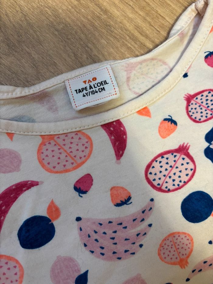 Tee shirt fruits tao - photo numéro 2