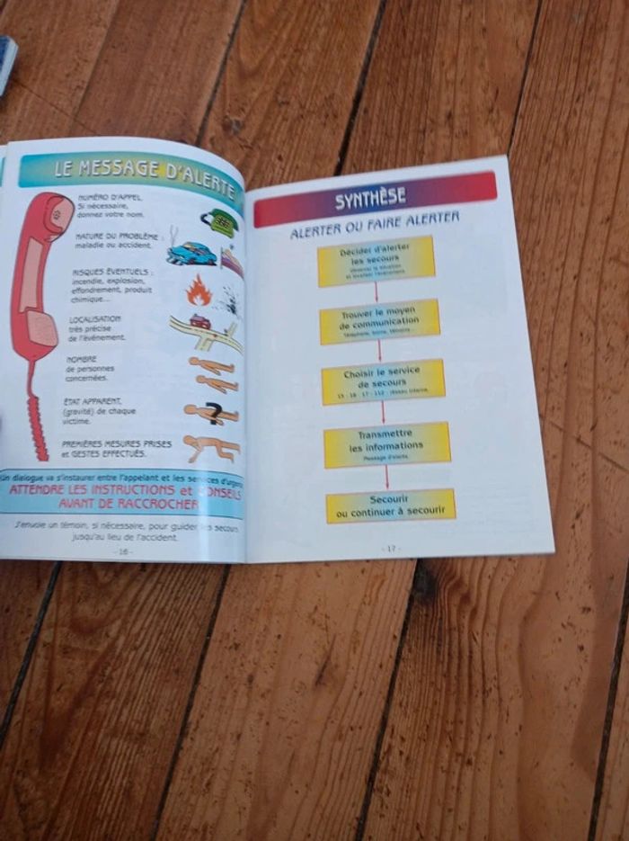 Livre accidents premiers secours en très bon état - photo numéro 7