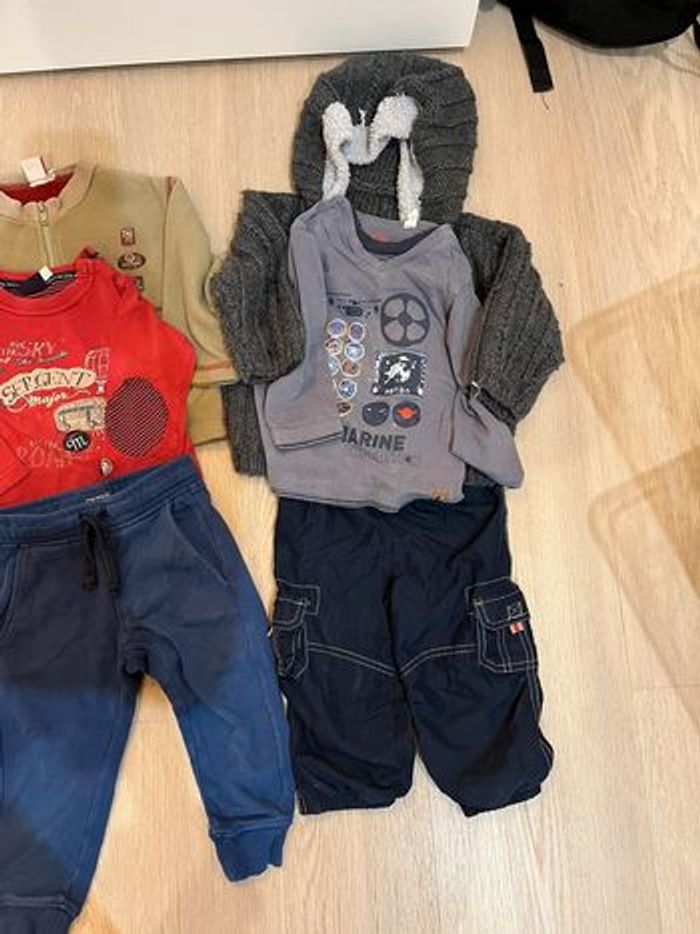 Lot garçon hiver 8  pièces 2 ans/24 mois sergent major - photo numéro 3