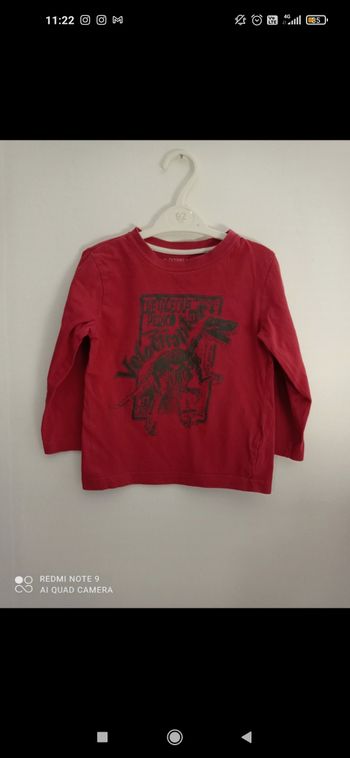 T-shirt in extenso 4 ans