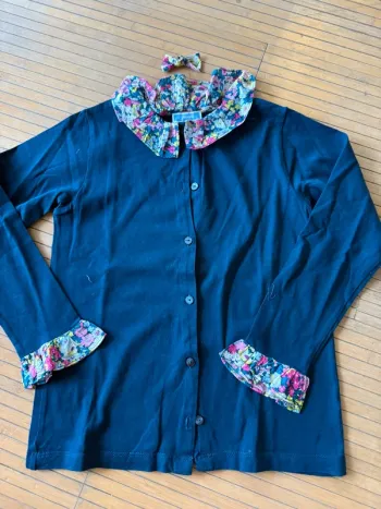 Polo jacadi liberty et barrette