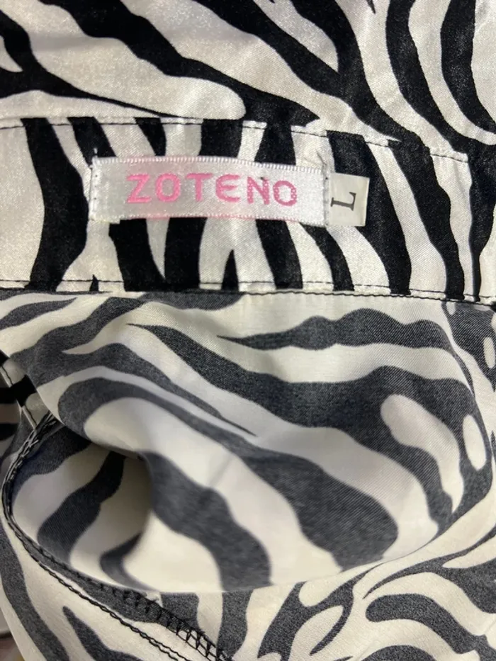 Chemise Zebré Satinée Zoteno - photo numéro 8
