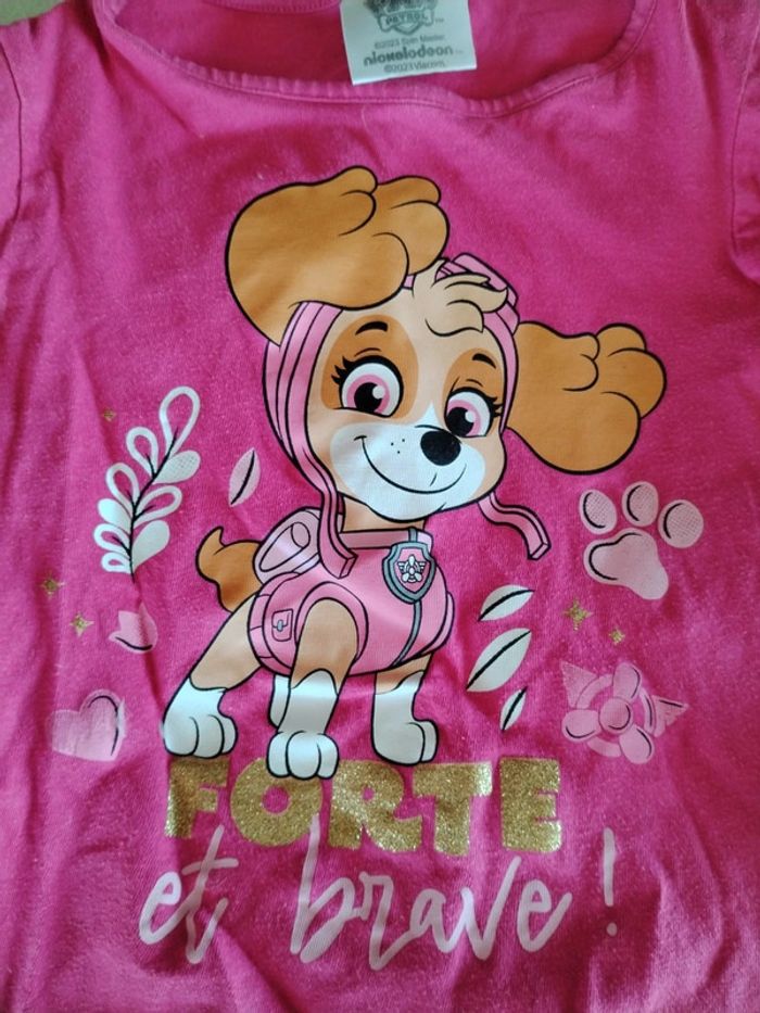 Tee shirt stella 4 ans Pat Patrouille - photo numéro 3