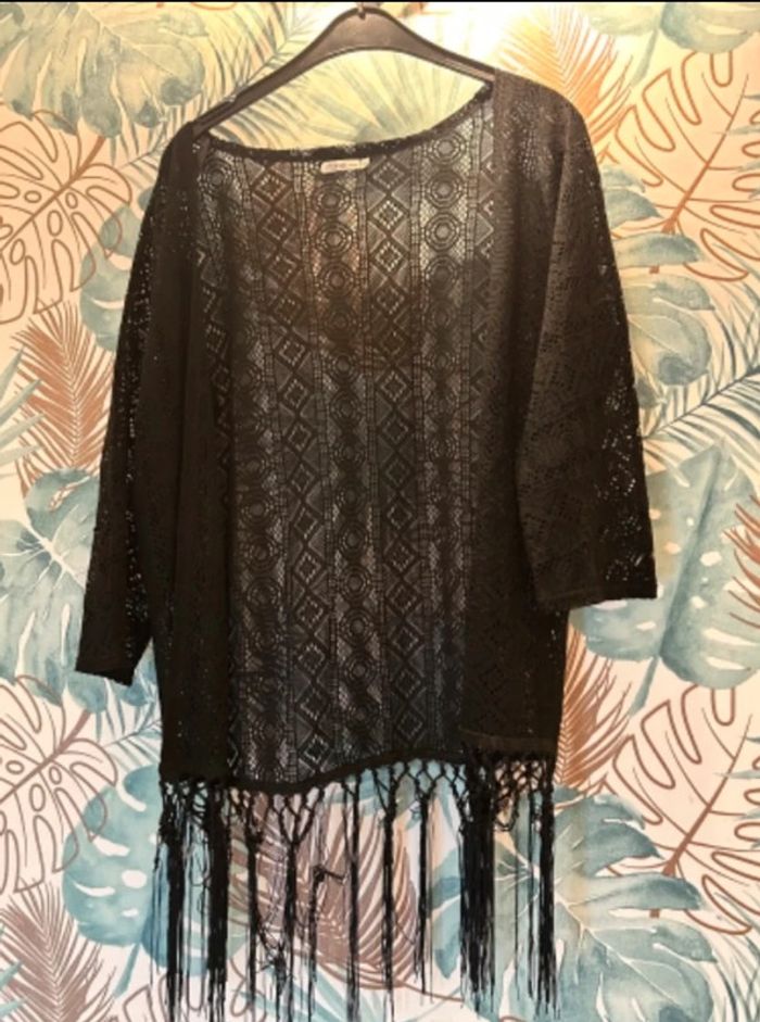Gilet dentelle