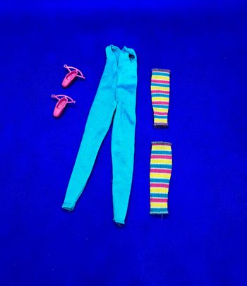 Catsuit combinaison aérobic Barbie great shape Mattel 1983 vintage rétro nostalgie 7193