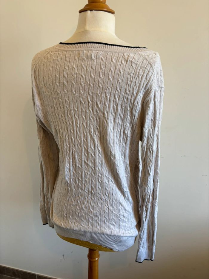 Pull fin col rond Tommy Hilfiger taille L - photo numéro 7