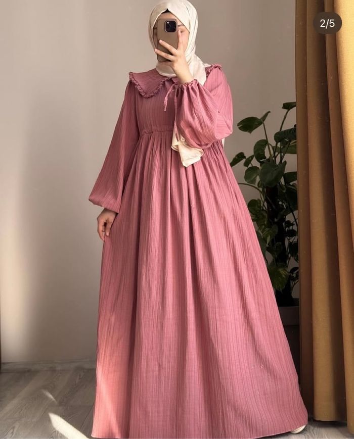 Robe longue en coton - photo numéro 4