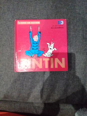 Livre enfant - Tintin - je découvre les nombres