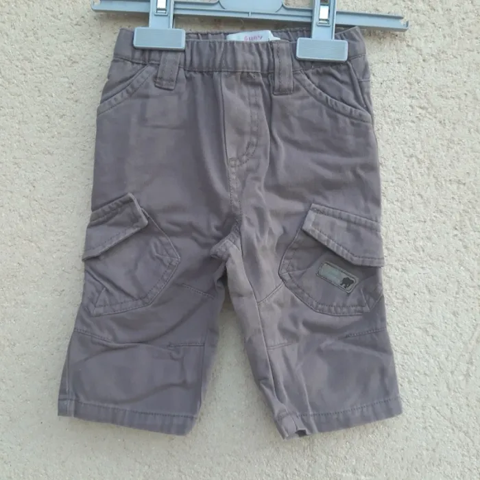 Lot de 3 pantalons 6 mois - photo numéro 2