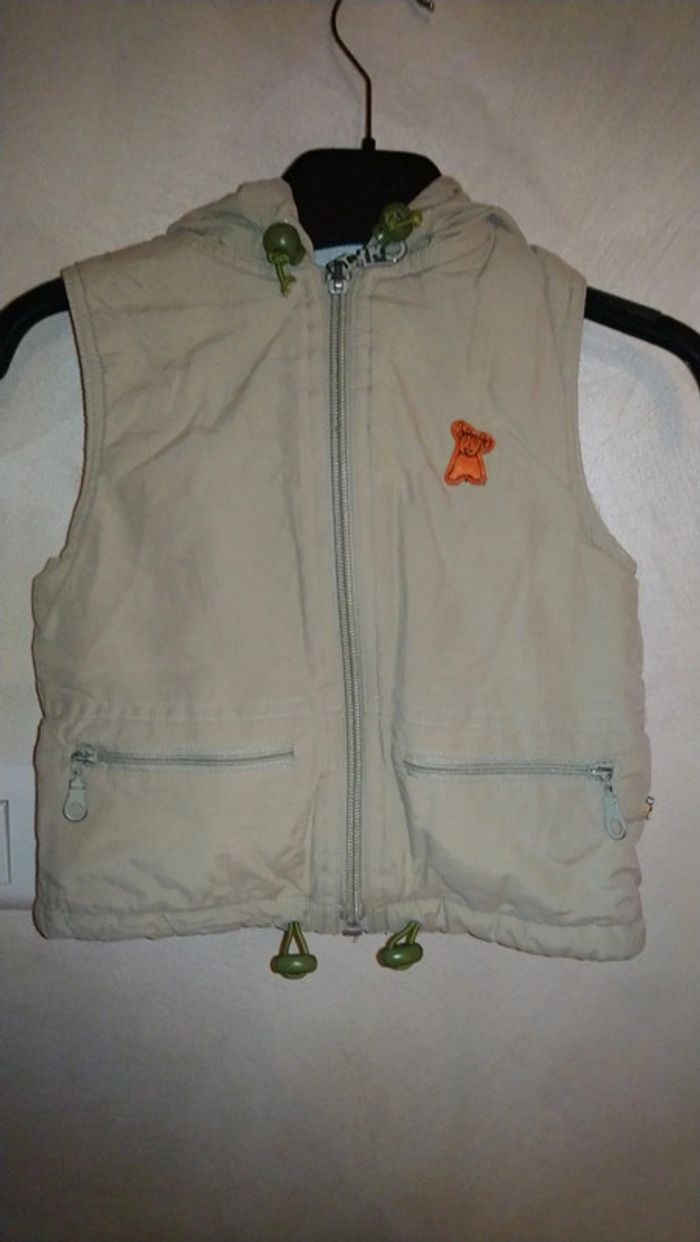 Jolie veste sans manche Kimbaloo taille 18 mois - photo numéro 3