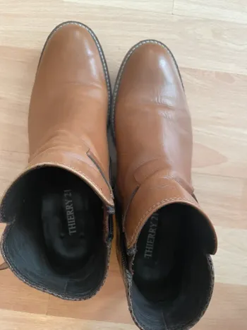 Bottes Thierry 21 marron en cuir