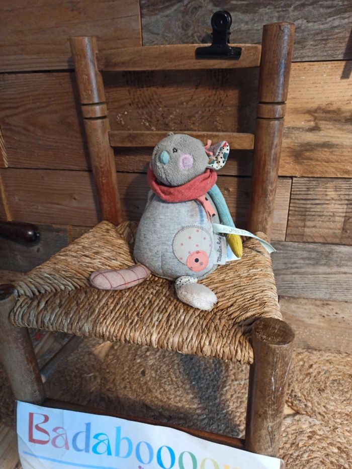 Peluche souris musicale Moulin roty tbe - photo numéro 2