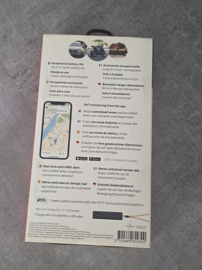 📍 Traceur GPS Invoxia LWT100 - photo numéro 2