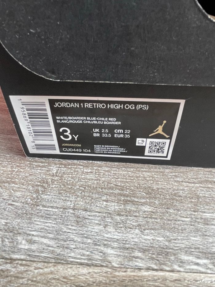 Nike Jordan 1 Rétro High OG