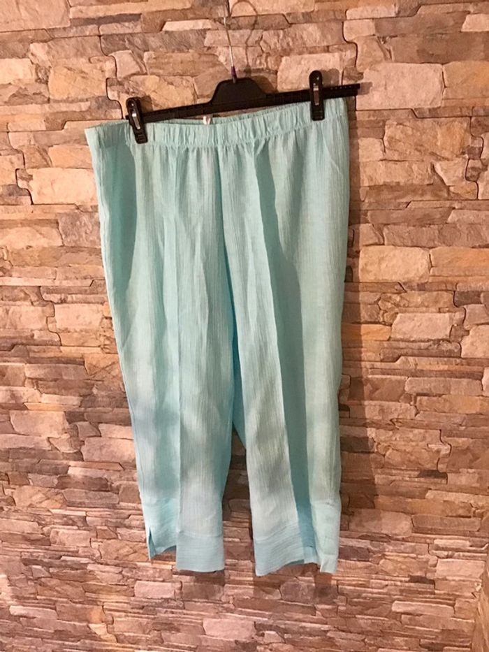 Pantalon bleu ciel de taille 48 marque Q’Neel - photo numéro 5