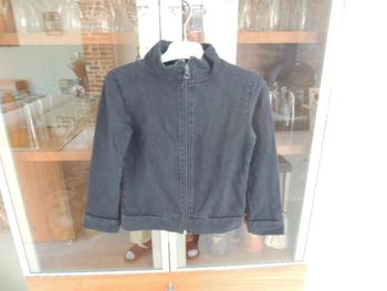 Sweat zippé fille 8 ans