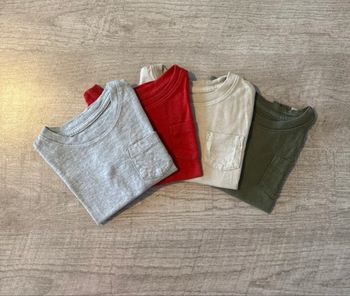 Lot t-shirt/haut manche courte 18/24 mois garçon 