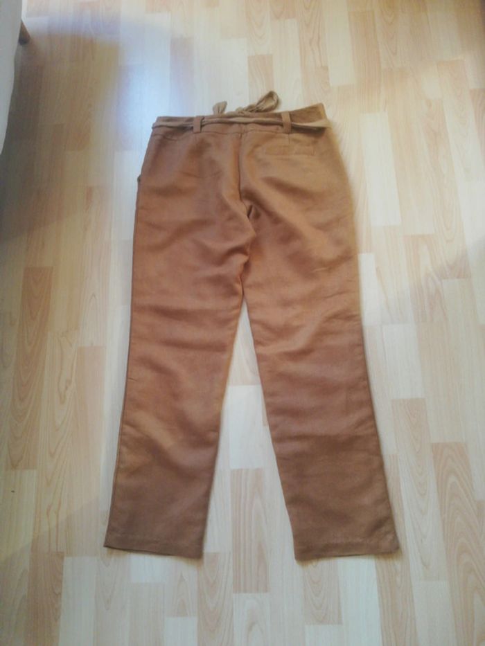 Pantalon suédine Promod - photo numéro 9