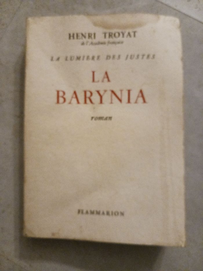 livre ancien la barynia Henri Troyat
