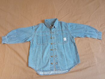 Chemise jeans garçon 3 ans