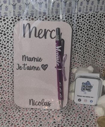 Stylo Bonne fête mamie