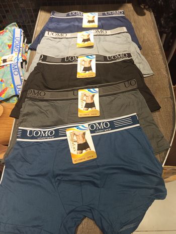 Lot de 5 boxers uomo taille M