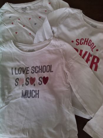 3 t-shirts 4 ans