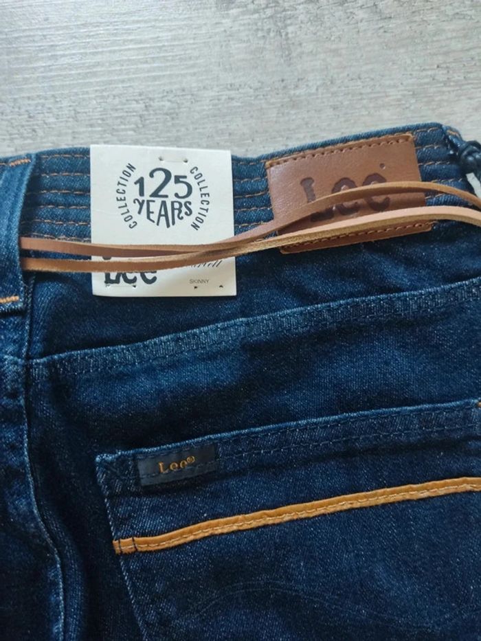 Jeans skinny bleu marine modèle Scarlet - Emma François taille 36 Lee neuf - photo numéro 7