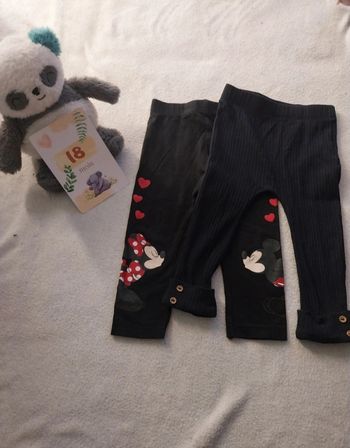 Lot 2 legging 18 mois