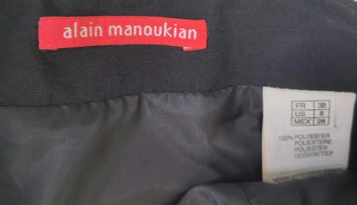 Jupe Alain Manoukian – Noire – Taille 38 - photo numéro 4
