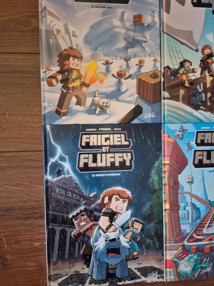 Lot de 7 bandes dessinées Frigiel et Fluffy - photo numéro 4