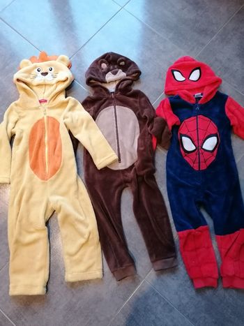 pyjama combinaison toute douce 3 ans