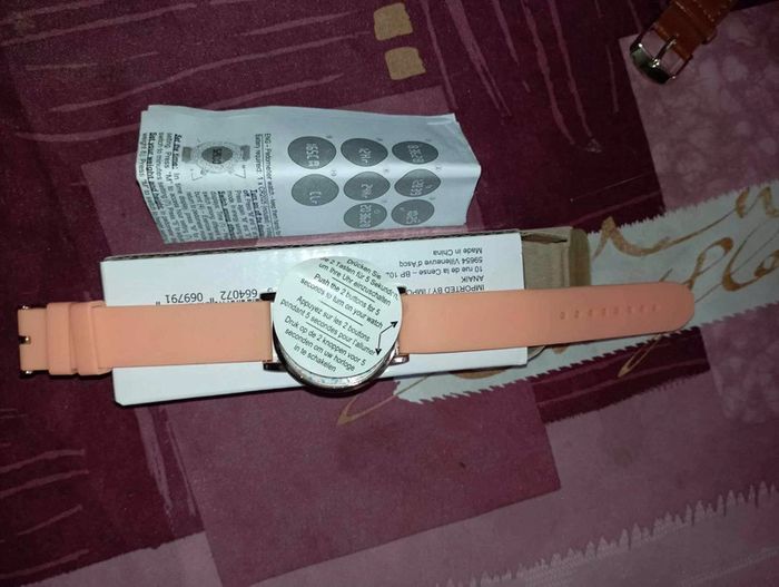 Montre femme orange neuf avec étiquette. - photo numéro 3