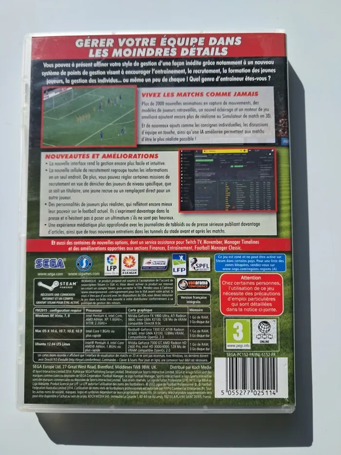 Jeu vidéo PC - Mac - Linux Football Manager 2005 - photo numéro 3