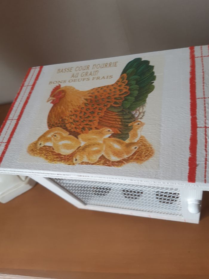 Boîte à œufs fait main - photo numéro 2