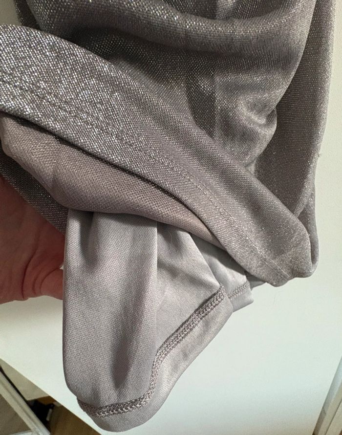 Robe courte et moulante grise irisée Pimkie L - photo numéro 5