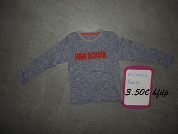 tee shirt orchestra taille 8 ans