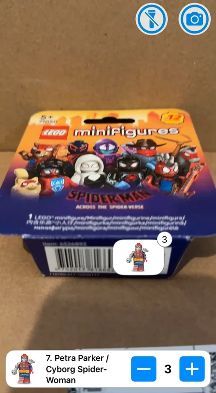 71050 LEGO Minifigures - spider-man