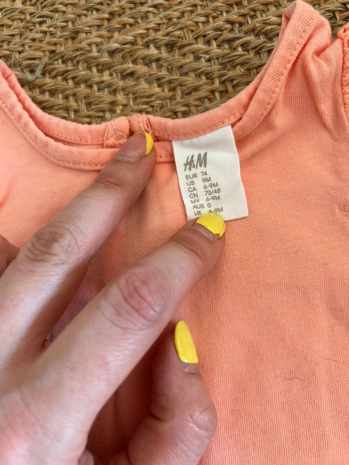 Ensemble H&M fille 9 mois - photo numéro 3