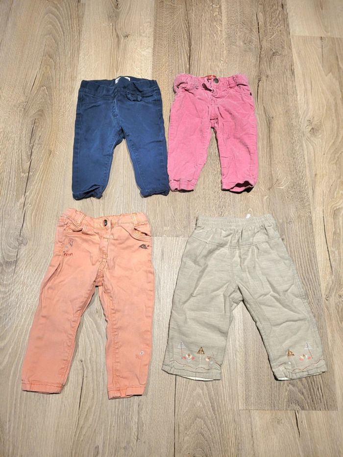 Pantalons 9 mois fille