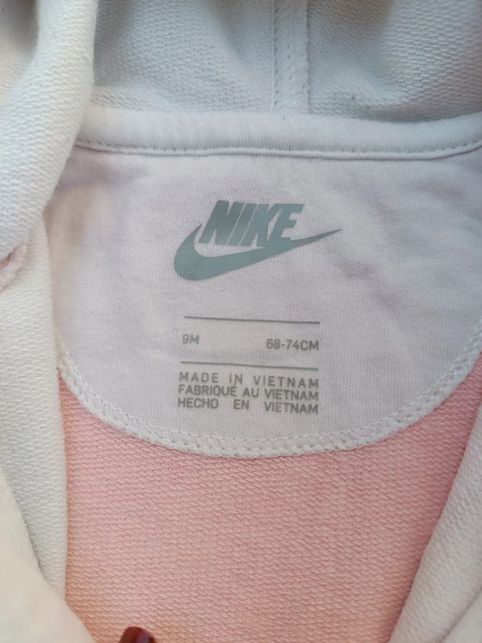 🔸Combinaison rose et blanche Nike - 9 mois🔸 - photo numéro 2