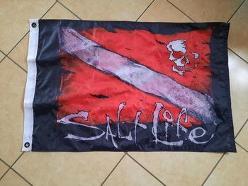 Drapeau Salt life 