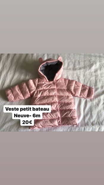 Doudoune petit bateau neuve