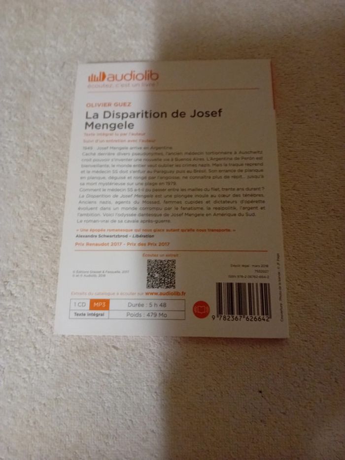 Livre  audio - photo numéro 2
