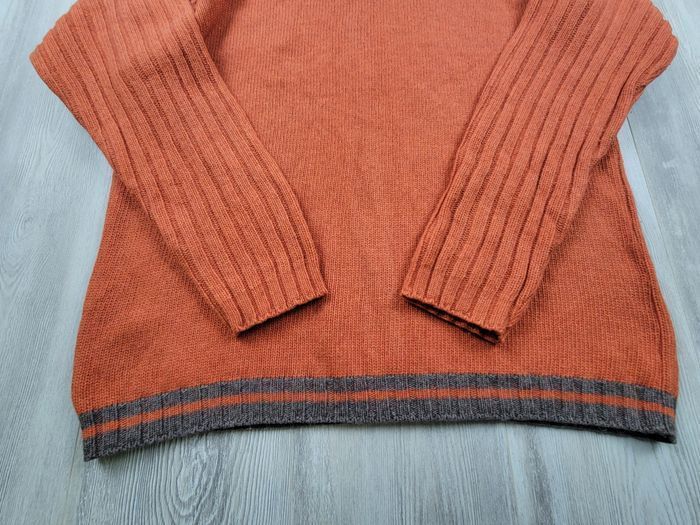 Pull / sweat zippé Tommy Hilfiger Denim laine – XL – vintage - photo numéro 7